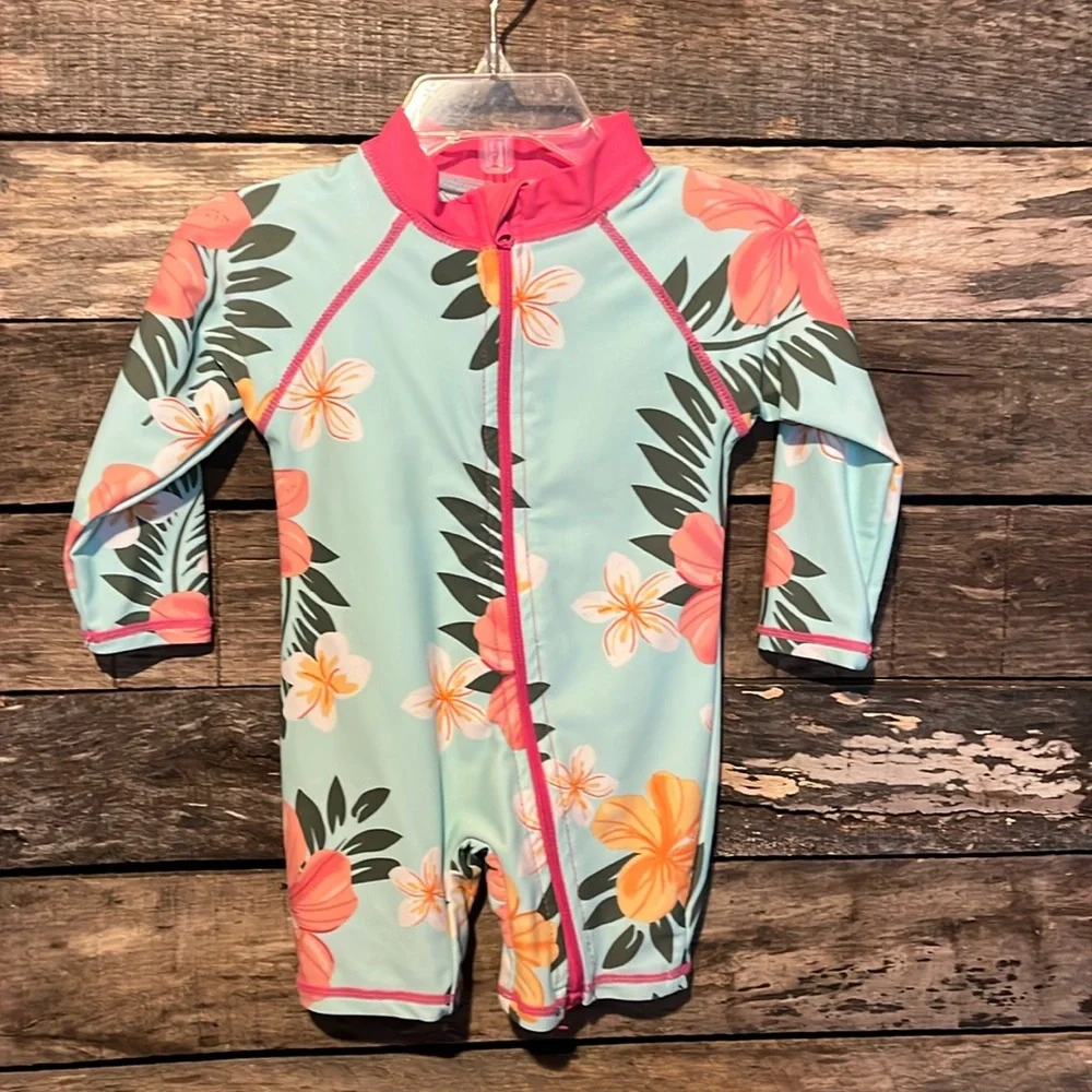 💰BOGO FREE Baby Girls’ Rashguard One Piece Swimsuit Bathing Suit